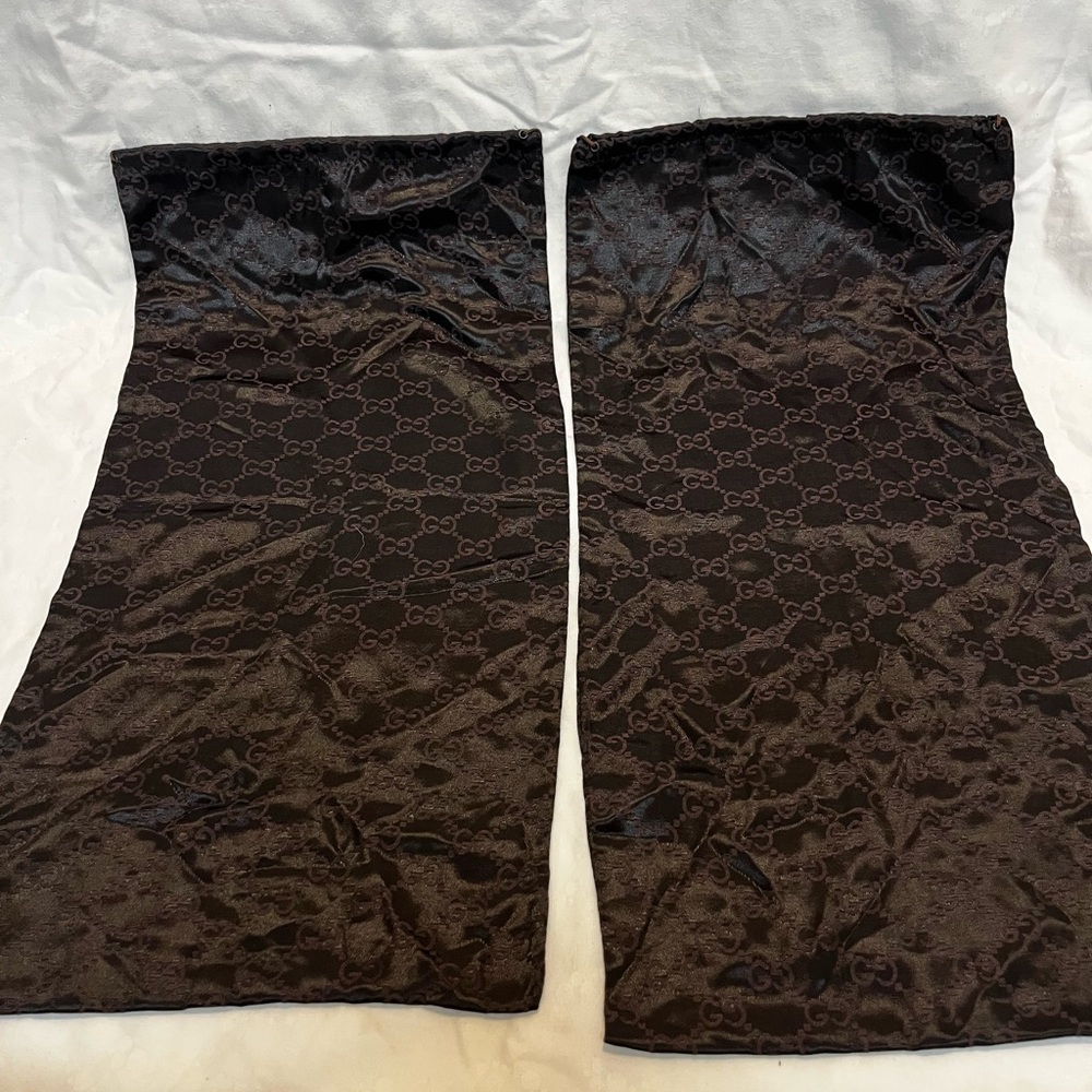 Authentic Gucci monogram dust bag storage